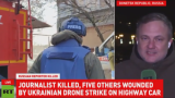 RT crew narrowly escapes deadly Ukrainian drone strike on journalists (VIDEO)