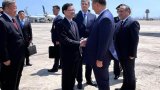 Hong Kong leader John Lee greets Chinese President Xi Jinping in Peru ahead of Apec summit