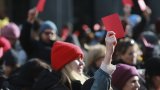 New Georgian president sworn in; predecessor says he is not legitimate leader