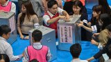 Japan’s ruling party projected to miss majority in election, in blow for new PM Ishiba