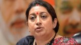 Smriti Irani 'real agent' of billionaire investor George Soros, alleges Congress; BJP hits back