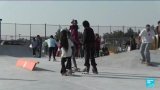 Baghdad's first skatepark provides escape for young people