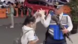 Mall guard sacked for destroying young girl’s sampaguita for sale