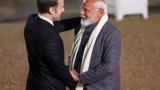 Modi arrives in France, welcomed by Emmanuel Macron