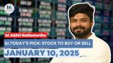 Today’s Stock Recommendation: January 10, 2025