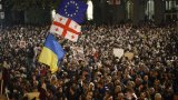 Tens of thousands protest in Georgia over ‘stolen’ election