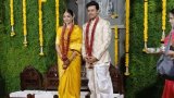 Pics: BJP MP Tejasvi Surya Marries Carnatic Singer Sivasri Skandaprasad