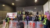 Workers protest over unpaid wages at Hong Kong airport totalling HK$6 million