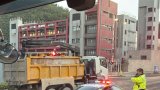 Motorcyclist dies in Hong Kong after being sandwiched between truck and bus