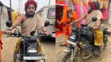 Seer Enters Kumbh On Harley Davidson, Attendees Add Colour To Mega Event