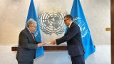 Azerbaijan’s new UN representative presents credentials to Sec.- General Guterres