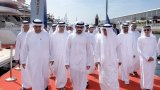 Hamdan bin Mohammed tours 31st edition of Dubai International Boat Show