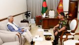 Army Chief Waker-uz-Zaman meets Chief Adviser Yunus