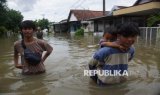 Permukiman Warga di Jombang Terendam Banjir Setinggi 50 Centimeter