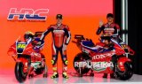 Tampilan Motor RC213V Joan Mir dan Luca Marini di MotoGP 2025, Warna Merah Tampil Dominan