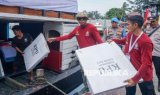 KPU Kepulauan Seribu Distribusikan Logistik Pilkada ke Sejumlah Pulau