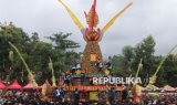 Gunungan Durian Meriahkan Pesta Rakyat Kenduri Durian di Jombang