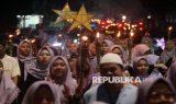 Semarak Pawai Obor Sambut Bulan Suci Ramadhan