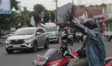 Masyarakat Kudus Konvoi Gelorakan ‘Ayo Rekonstruksi Gaza’