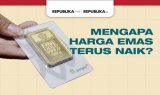 Infografis Mengapa Harga Emas Terus Naik?