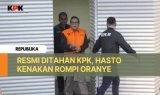 Resmi Ditahan KPK, Hasto Kenakan Rompi Oranye dan Tangan Diborgol