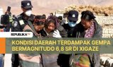 Kondisi Daerah Terdampak Gempa Bermagnitudo 6,8 SR di Xigaze