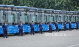 20 Unit Bus Listrik VKTR untuk TransJakarta Resmi Beroperasi