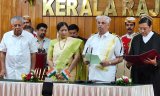 Rajendra Vishwanath Arlekar takes oath as Kerala Governor, while Arif Mohammad Khan as Bihar Governor