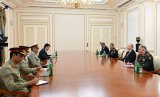 President Ilham Aliyev receives Chairman Joint Chiefs of Staff Committee of Pakistan