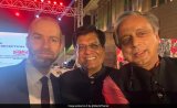 Shashi Tharoor's Selfie With Union Minister After Sharp Message For Congress