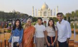 Pics: Former UK Prime Minister Rishi Sunak Visits Taj Mahal With Family