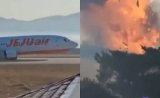 Video: Moment When Plane Went Off Runway, Crashed At South Korea Airport