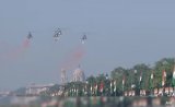 Watch: IAF Choppers Shower Flower Petals During Republic Day Parade In Delhi